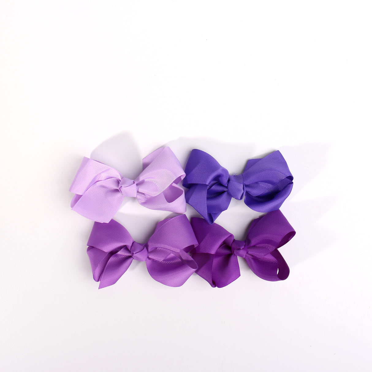 SMALL HAIRBOW PURPLE MIX #ELC1364PU4 (24PC)