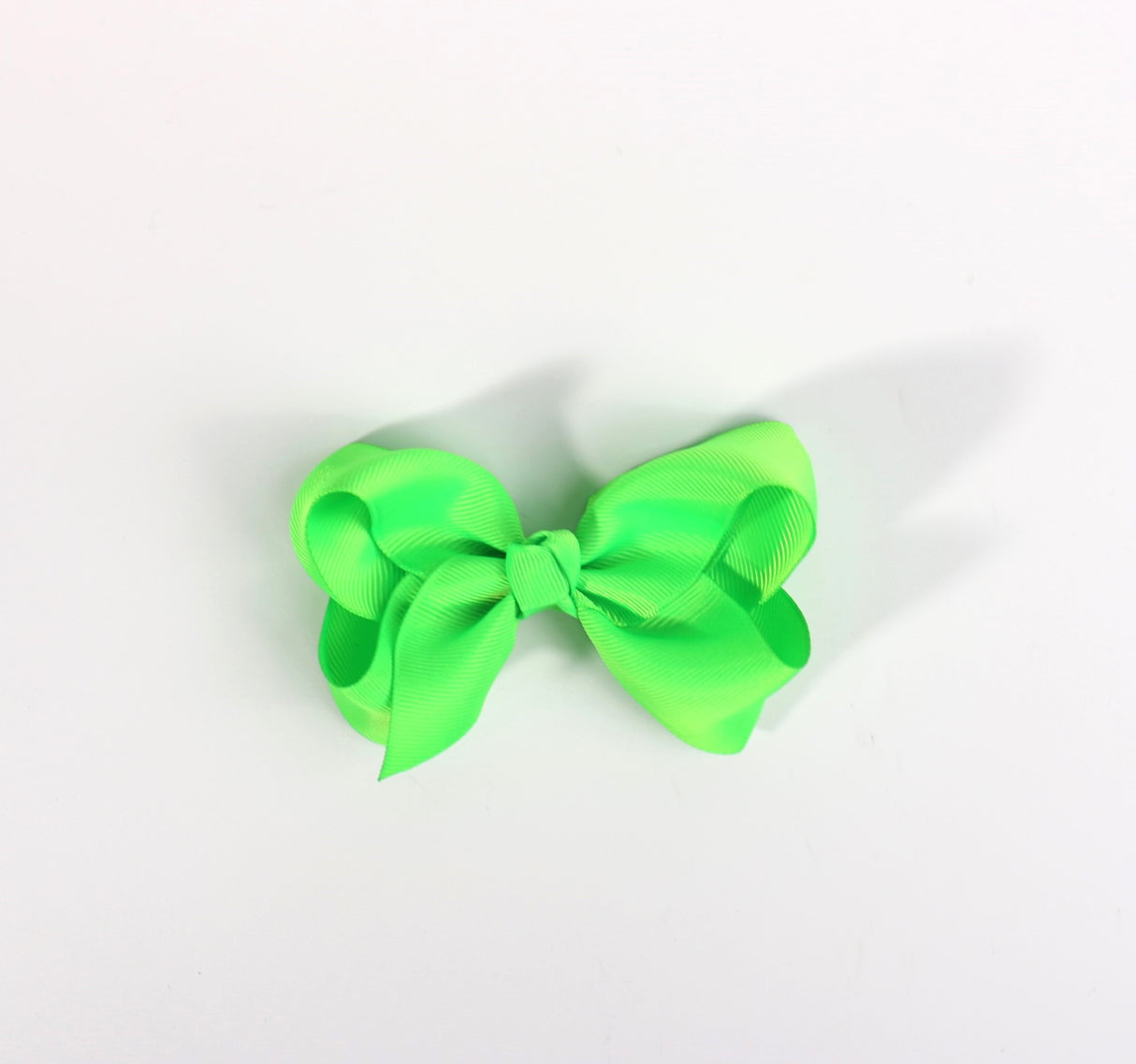 SMALL HAIRBOW NEON GREEN #HPN4703GR4 (24PC)