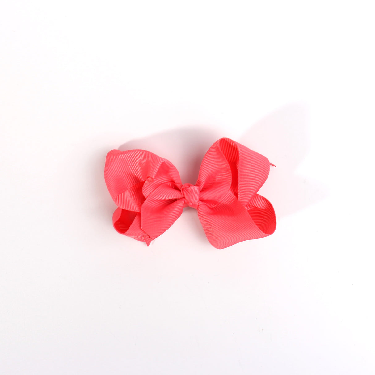 SMALL HAIRBOW CORAL / SALMON #HPN4703PK3 (24PC)
