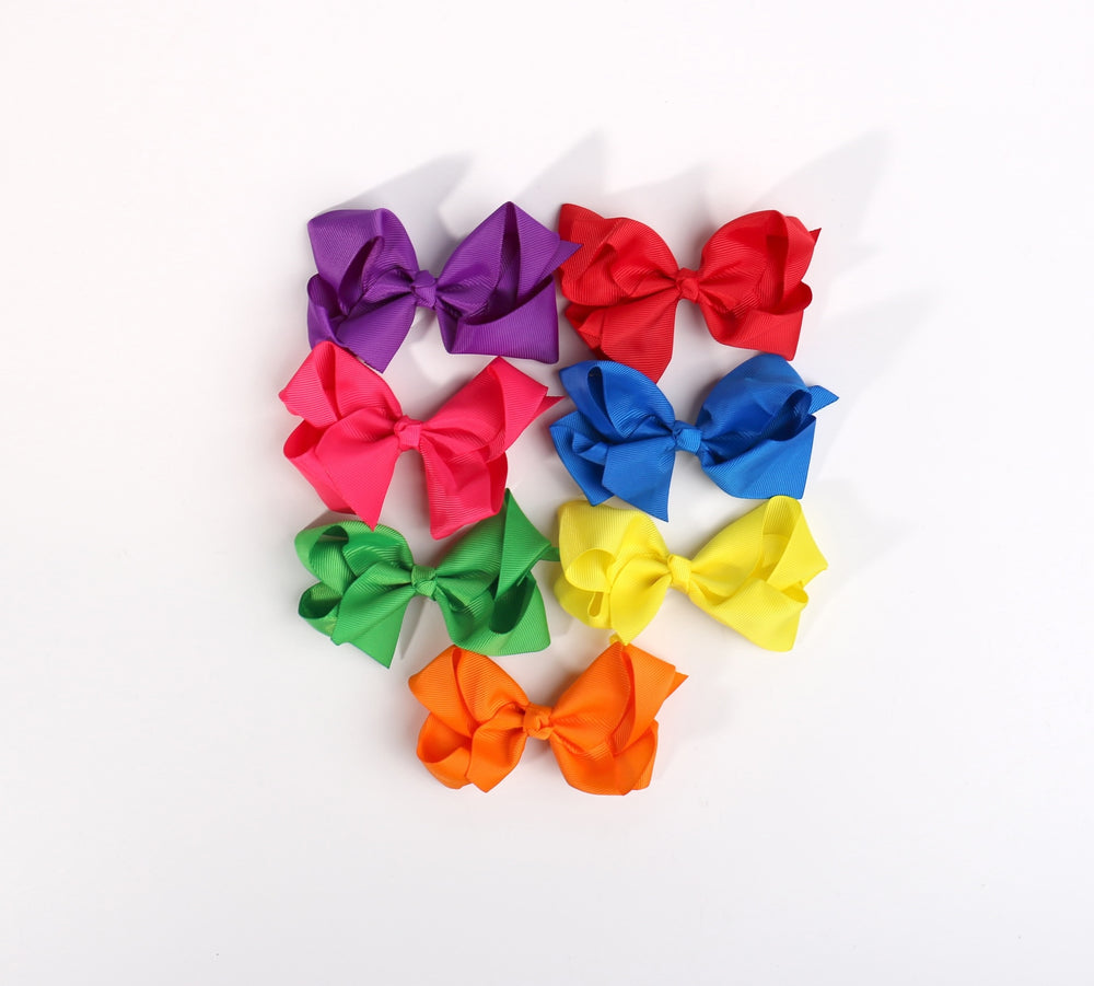 4 Inch SMALL HAIRBOW ASSORT MIX HPN471313X 24PC YoungsGA 4-inch-small-hairbow-assort-mix-hpn471313x-24pc-youngsga