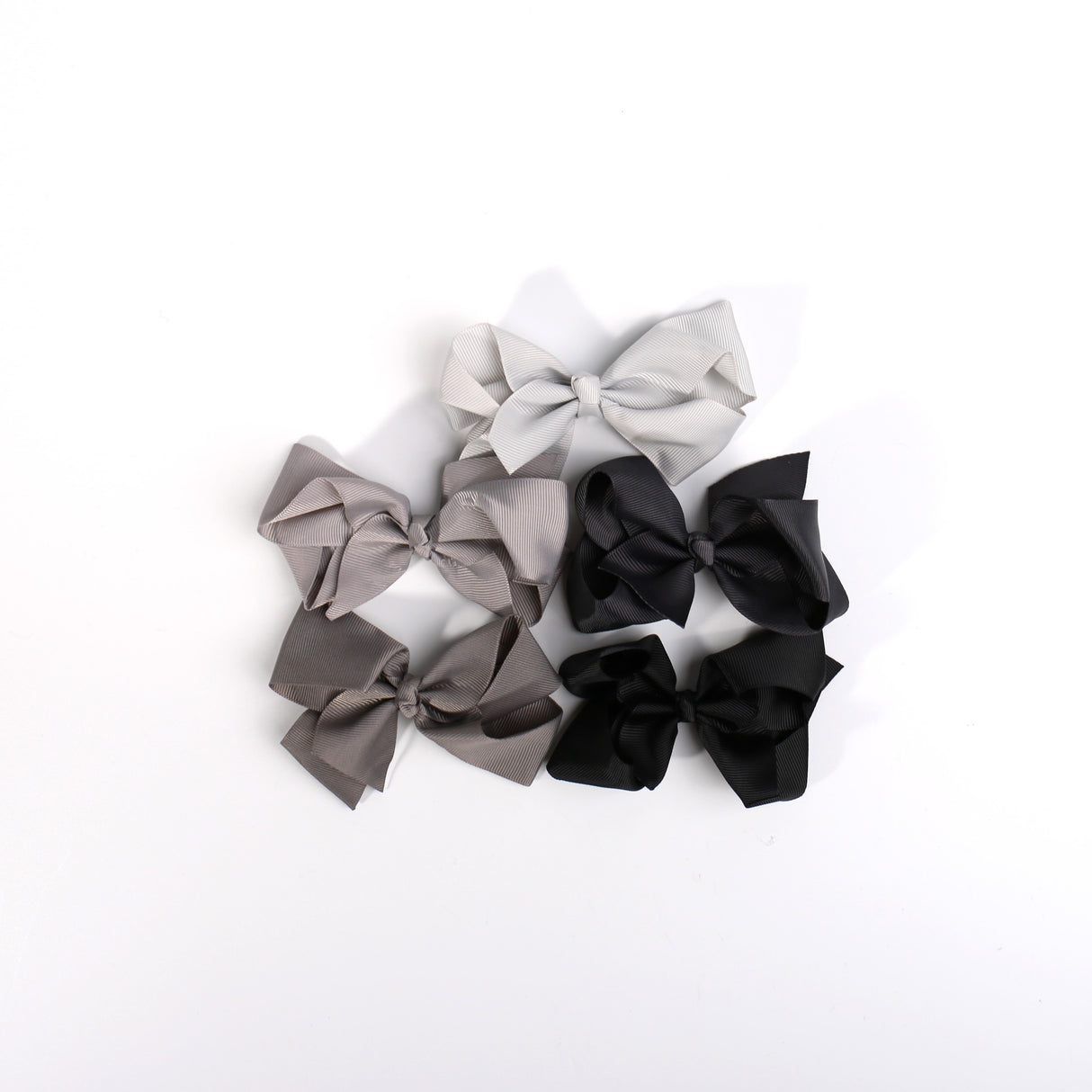 SMALL HAIRBOW GRAY MIX #HPN472713X (24PC)
