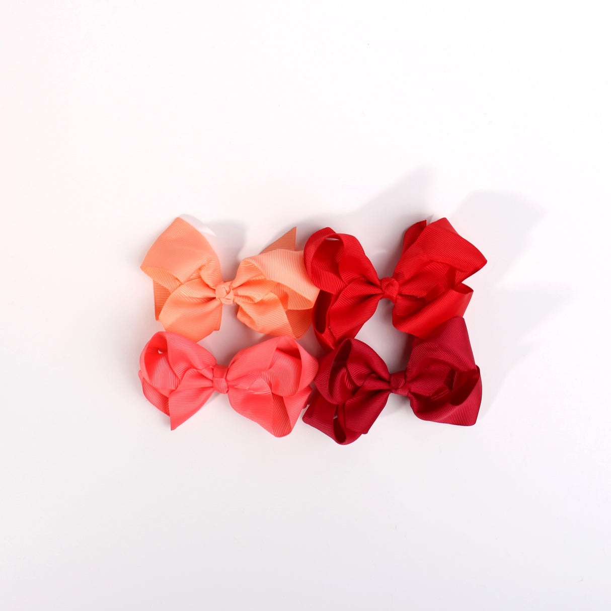 SMALL HAIRBOW RED MIX #HPN472913X (24PC)
