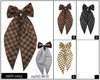 Fashion Long Strand Hairbows #AKD1203 (12PC)