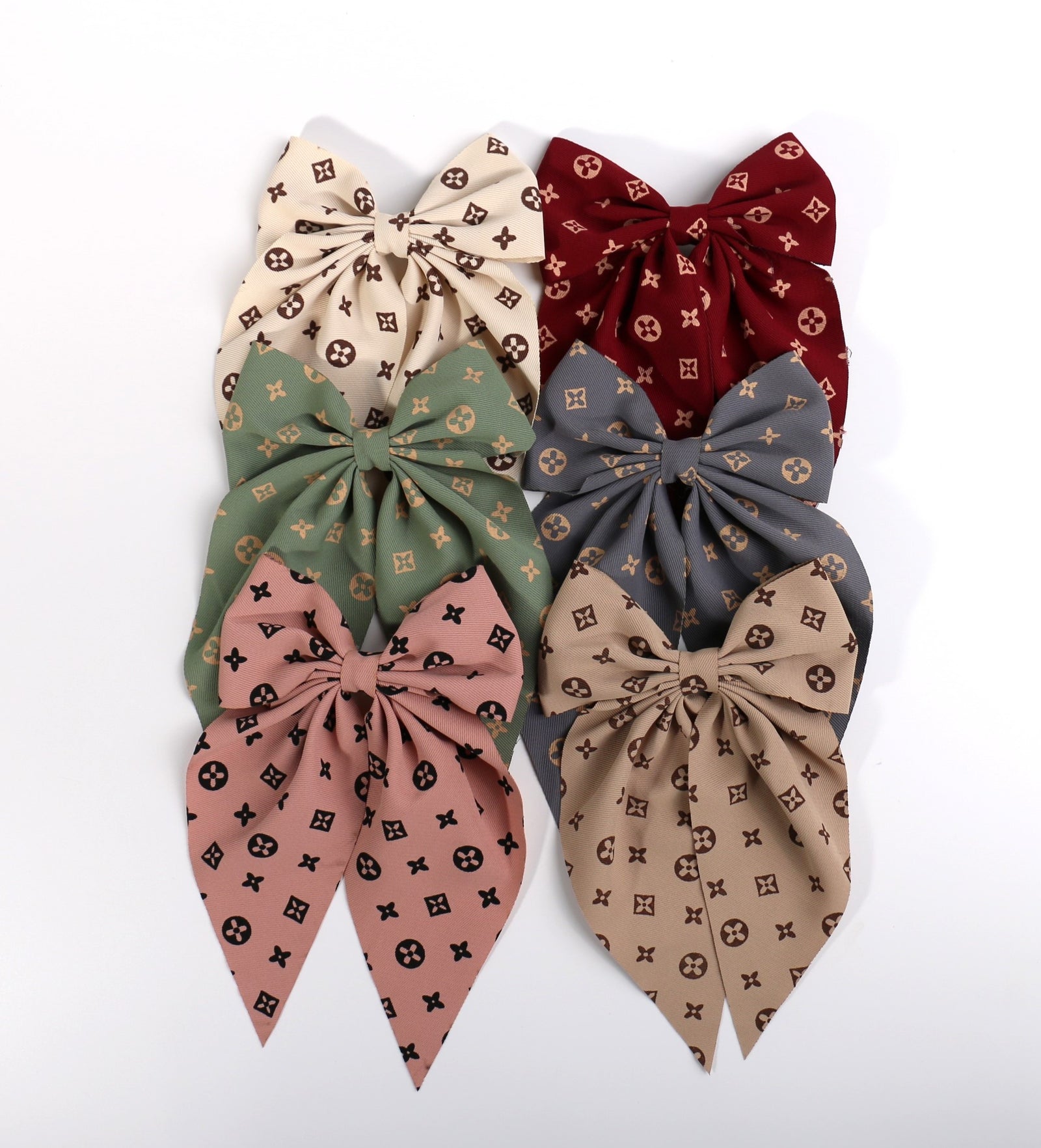 Fashion Long Strand Hairbows #ETP1961B (12PC)