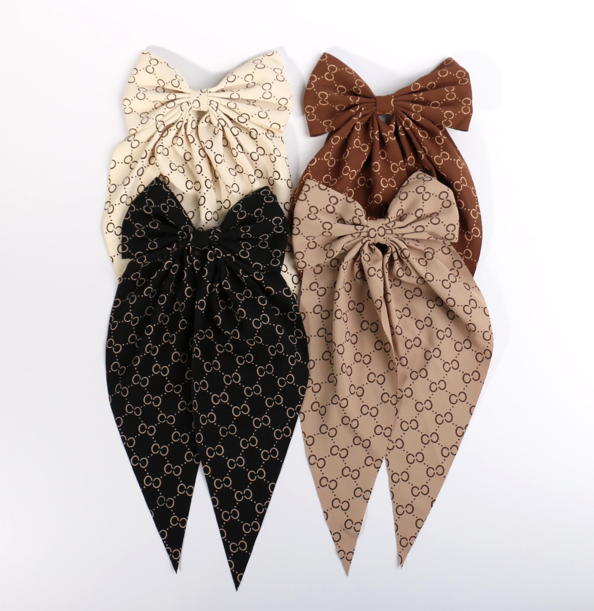 Fashion Long Strand Hairbows #ETP2217A (12PC)