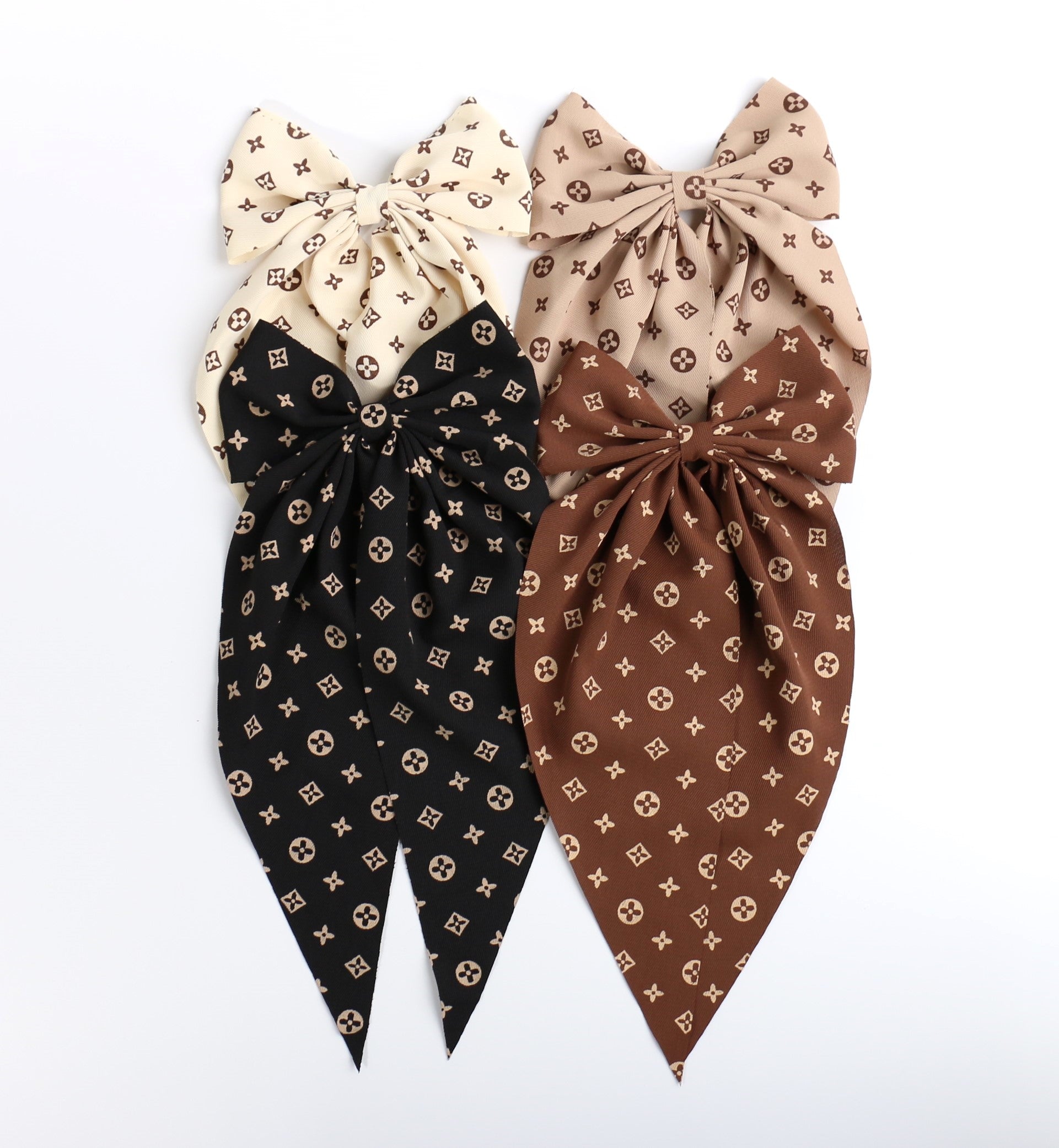 Fashion Long Strand Hairbows #ETP2218A (12PC)