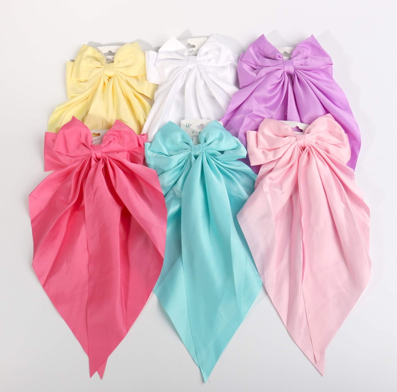 Fashion Long Strand Hairbows #YBR1753P (12PC)