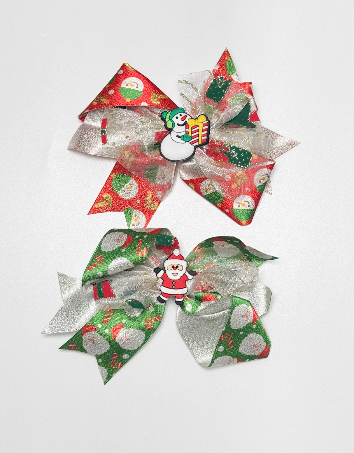 Fashion Christmas Hairbows #XHR2360 (12PC)