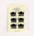 Fashion Small Hairclips #DHJ270BK - Black (12PC)