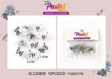 Fashion Gold / Silver Small Butterfly Hairclips #ELC2080 (12PC)