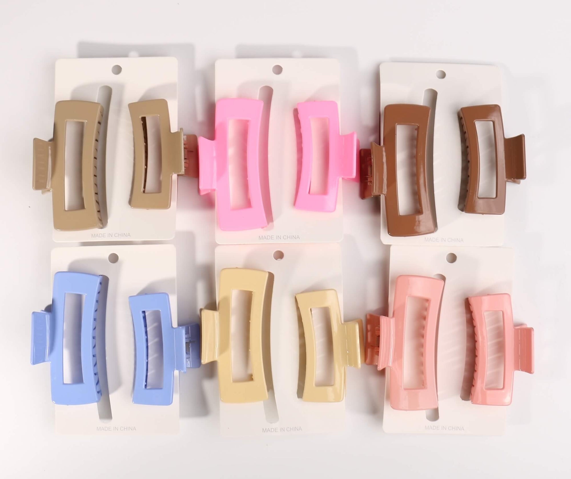 Fashion Hairclips #FCH013 MIX (6 SETS)