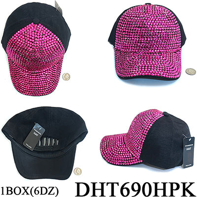 Fashion Rhinestone Hats #DHT690 - Multiple Colors (PC)