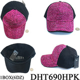 Fashion Rhinestone Hats #DHT690 - Multiple Colors (PC)