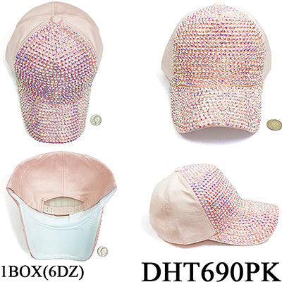 Fashion Rhinestone Hats #DHT690 - Multiple Colors (PC)
