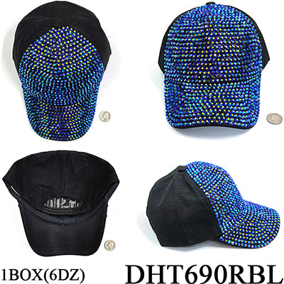 Fashion Rhinestone Hats #DHT690 - Multiple Colors (PC)
