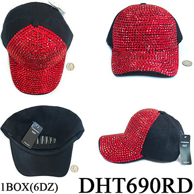 Fashion Rhinestone Hats #DHT690 - Multiple Colors (PC)