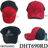 Fashion Rhinestone Hats #DHT690 - Multiple Colors (PC)