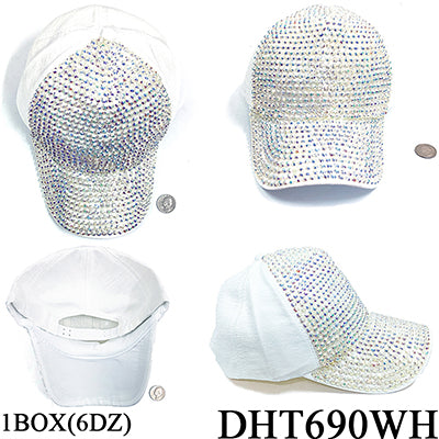 Fashion Rhinestone Hats #DHT690 - Multiple Colors (PC)