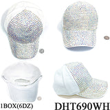 Fashion Rhinestone Hats #DHT690 - Multiple Colors (PC)