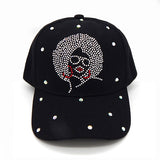 Fashion Hat W/ Rhinestone Design #LH3431 - Multiple Colors (PC)