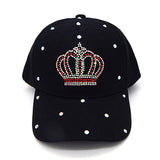 Fashion Hat W/ Rhinestone Design #LH3431 - Multiple Colors (PC)