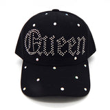 Fashion Hat W/ Rhinestone Design #LH3431 - Multiple Colors (PC)