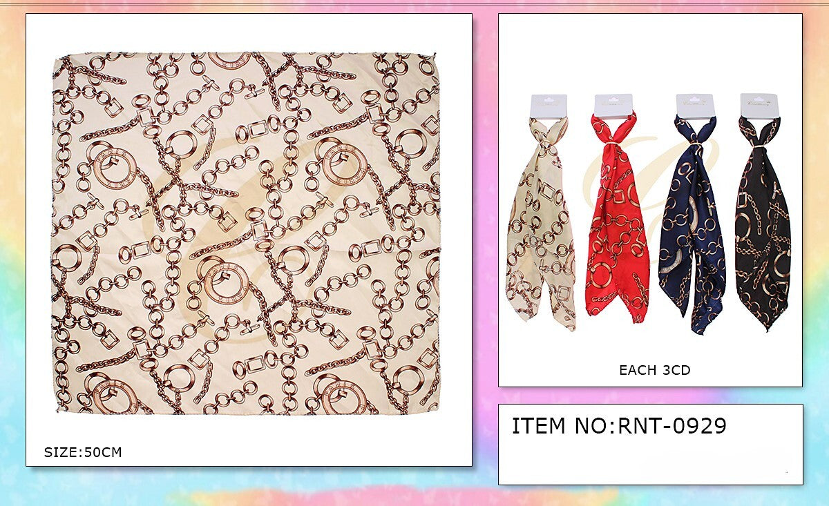 Fashion Designed Neck Scarf #RNT0929 (12PC)