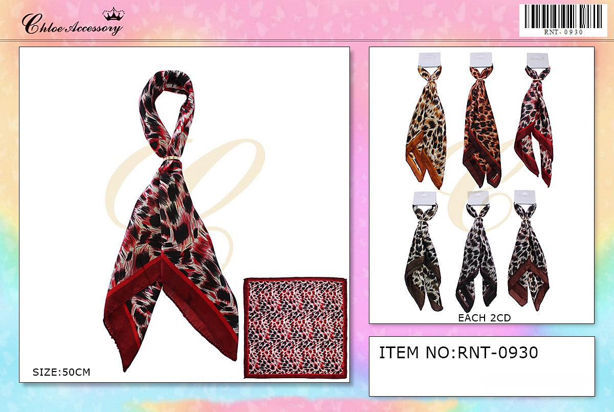 Fashion Design Neck Scarf / Twillies #RNT0930 (12PC)