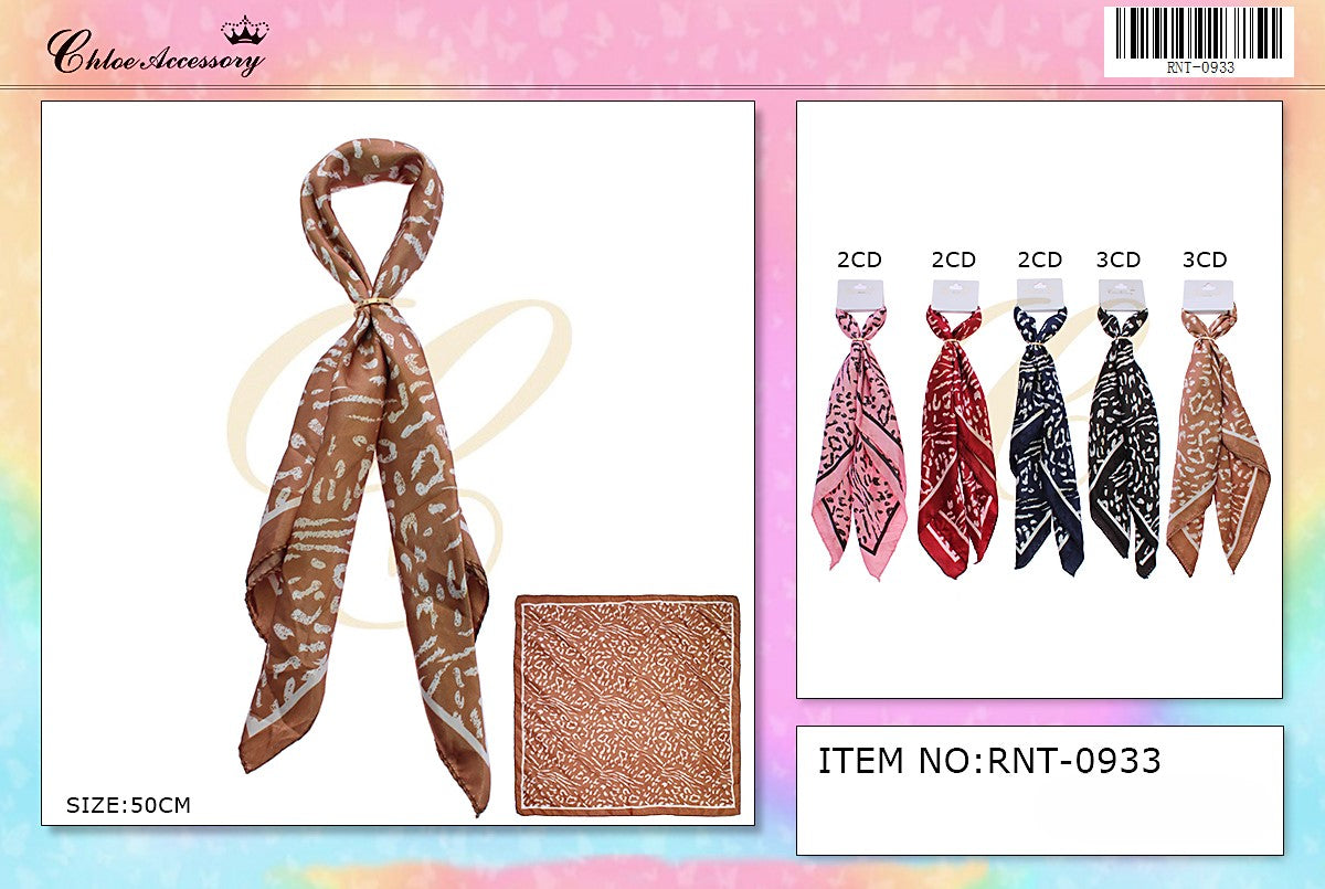 Fashion Design Neck Scarf / Twillies #RNT0933 (12PC)