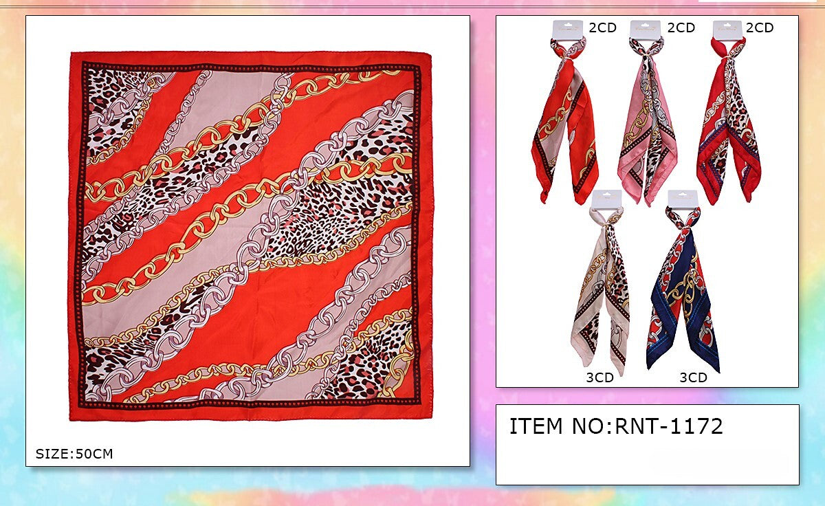 Fashion Design Neck Scarf / Twillies #RNT1172 (12PC)