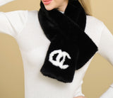 Fashion Fur Scarf #ER1000 Mix Colors (6PC)