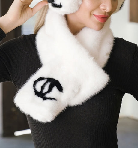 Fashion Fur Scarf #ER1000 Mix Colors (6PC)