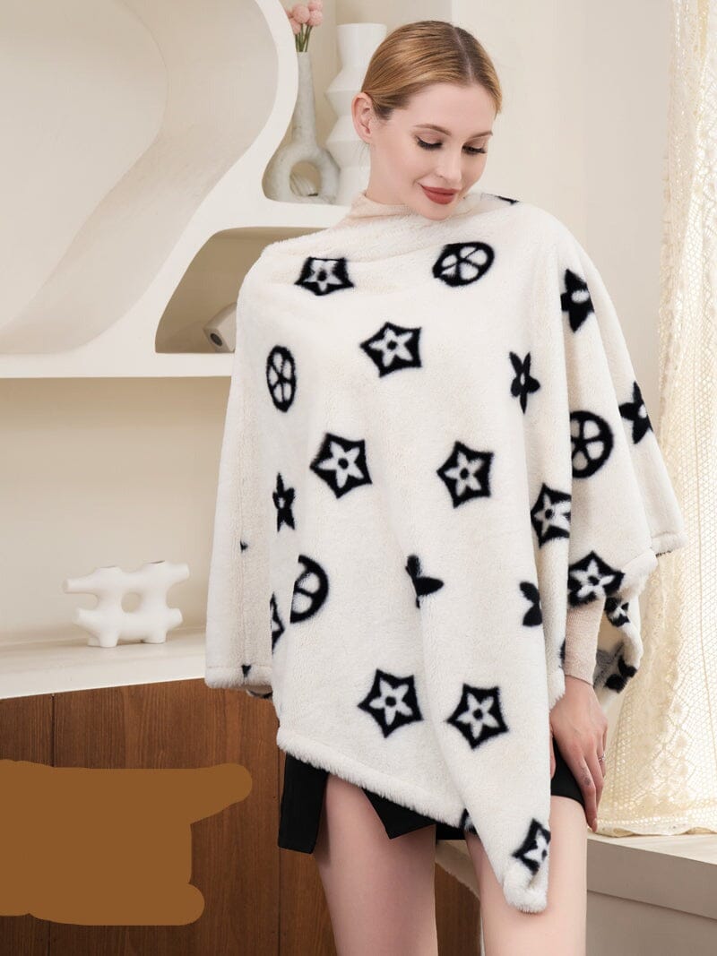 Winter Fashion Poncho Sweater #P6128 (PC) - YoungsGA.com
