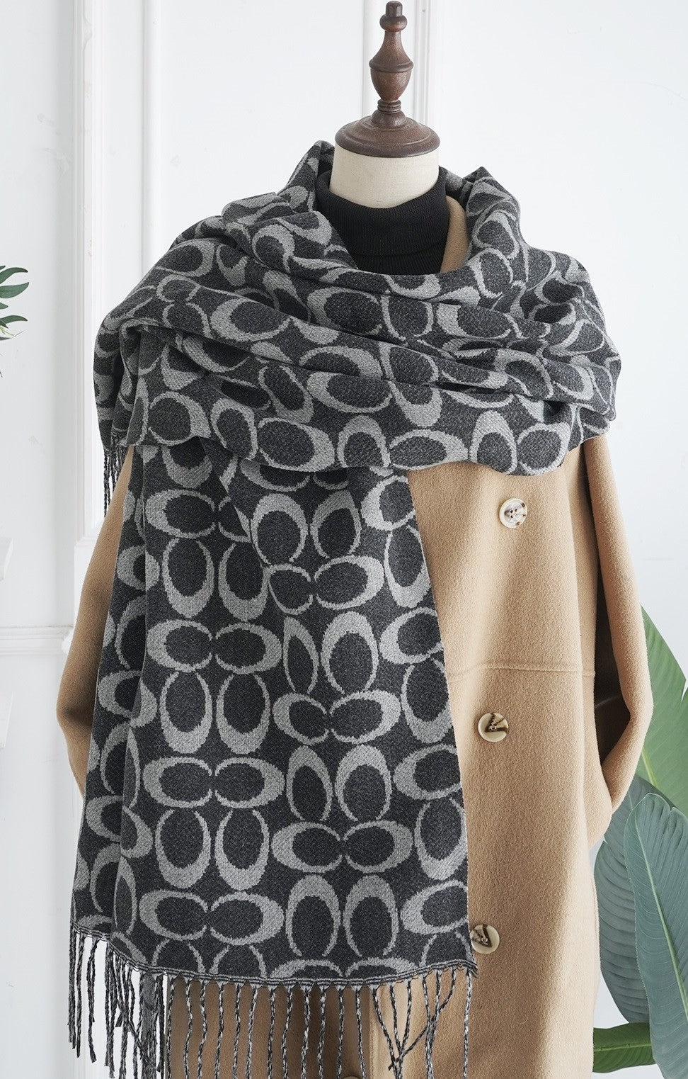 Fashion Design Shawls #AS633 - Multiple Colors (PC)
