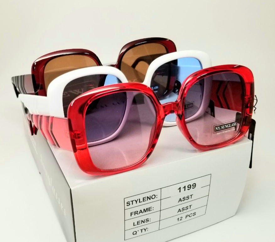 Wholesale Fashion Sunglasses #1199 (12PC)