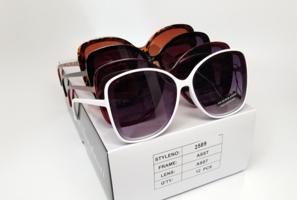 Wholesale Fashion Sunglasses #2589 (12PC)