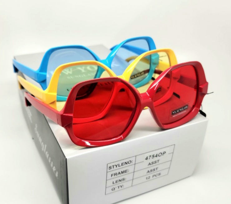 Wholesale Fashion Sunglasses #4754OP (12PC)