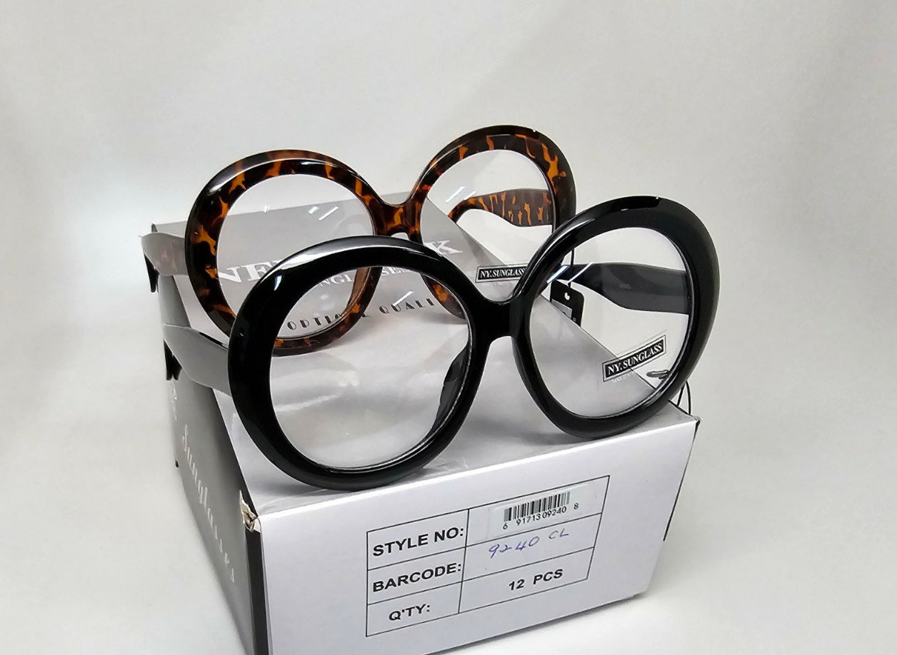 Wholesale Fashion Sunglasses #9240CL (12PC)