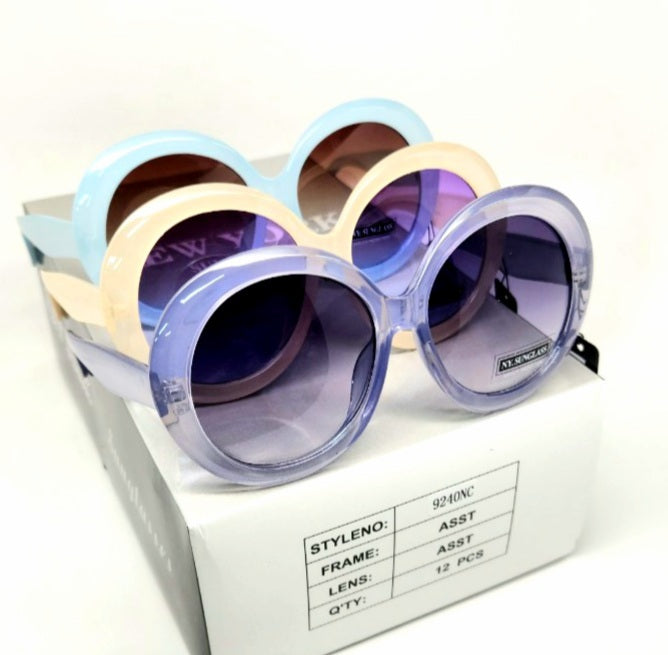 Wholesale Fashion Sunglasses #9240NC (12PC)
