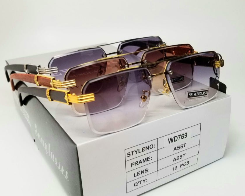 Wholesale Fashion Sunglasses #WD769 (12PC)