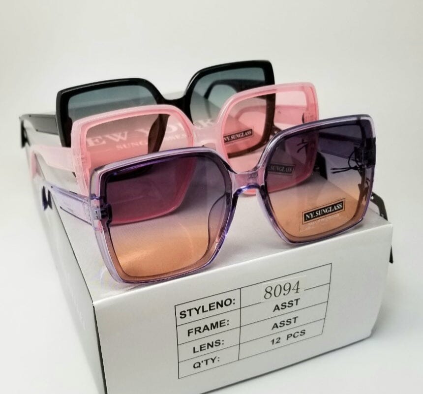 Wholesale Fashion Sunglasses #8094 (12PC)