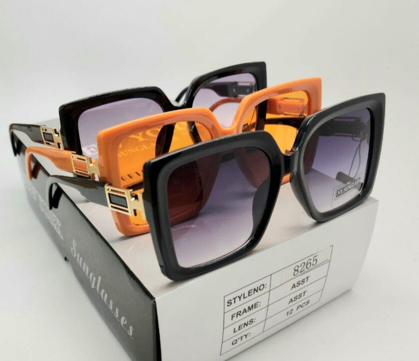 Wholesale Fashion Sunglasses #8265 (12PC)