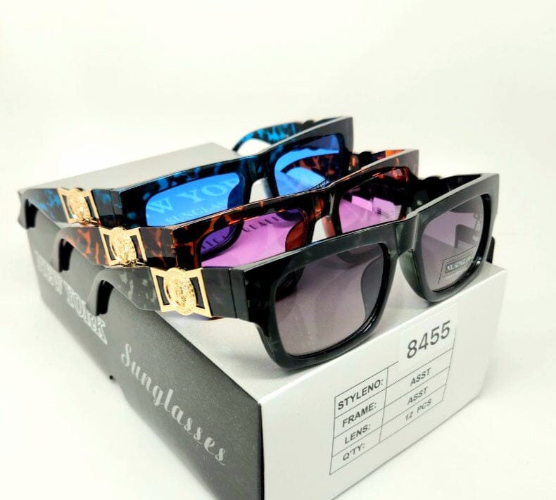 Wholesale Fashion Sunglasses #8455 (12PC)