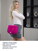 Fashion Fur Bag #B1135 - Multiple Colors (PC)