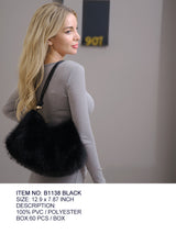 Fashion Fur Bag #B1138 - Multiple Colors (PC)