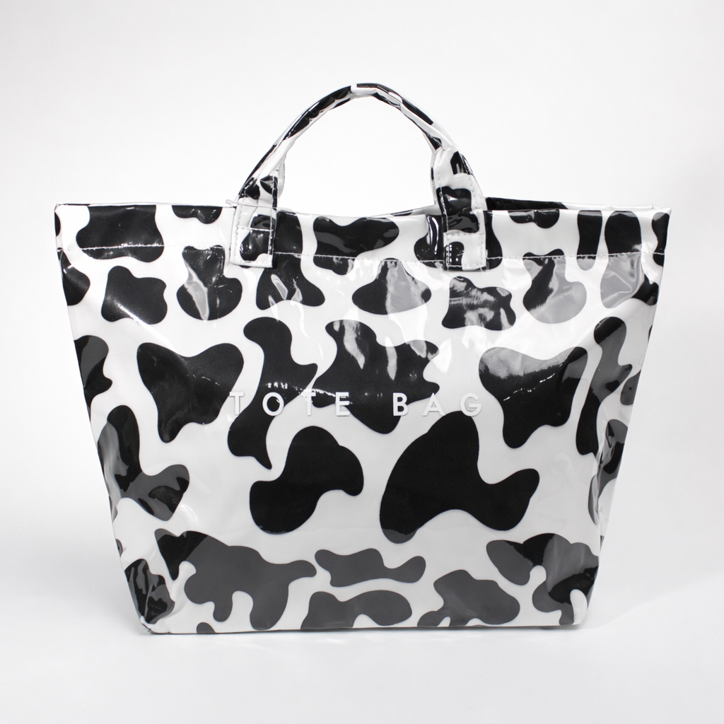 Fashion Gloss Cow Print Tote Bag #PLTOTE-COW (PC)
