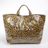 Fashion Gloss Leopard Print Tote Bag #PLTOTE-SLV (PC)
