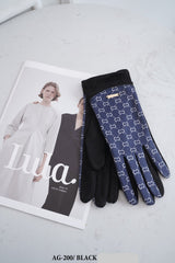 Fashion Design Winter Gloves #AG200 - Multiple Colors (PC)