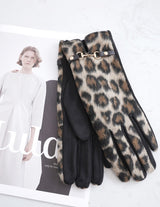 Fashion Leopard Winter Gloves #AG202 - Multiple Colors (PC)