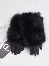 Fashion Furry Winter Gloves #AG203 - Multiple Colors (PC)